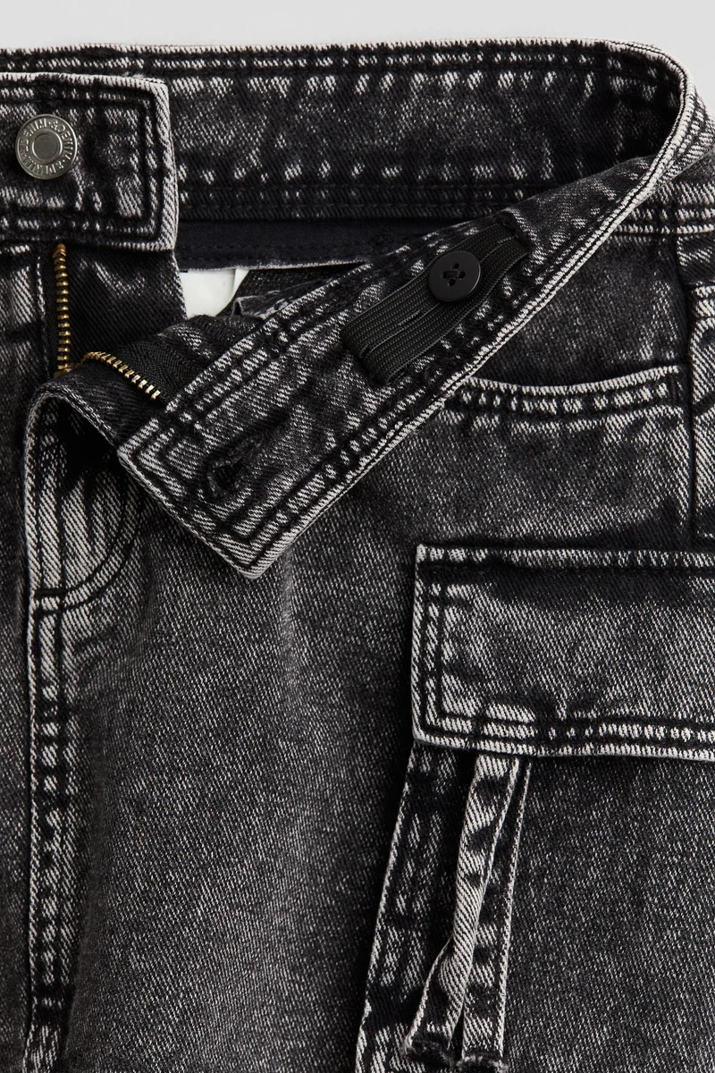 H&M Cargo-style twill skirt